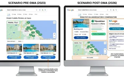 Google e Digital Markets Act (DMA): Cosa cambia per gli Hotel e come riprendere il controllo delle prenotazioni dirette
